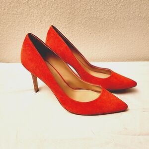 BCBGeneration Stilettos, Vermilion, Size 7, EU 38